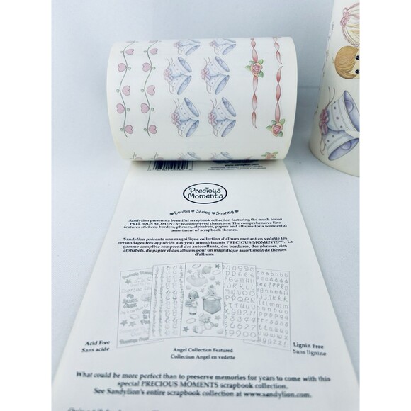 Vintage Lot Of 2 Sandy Lion Precious Moments Sticker Roll Scrapbooking Sandylion - Picture 6 of 16